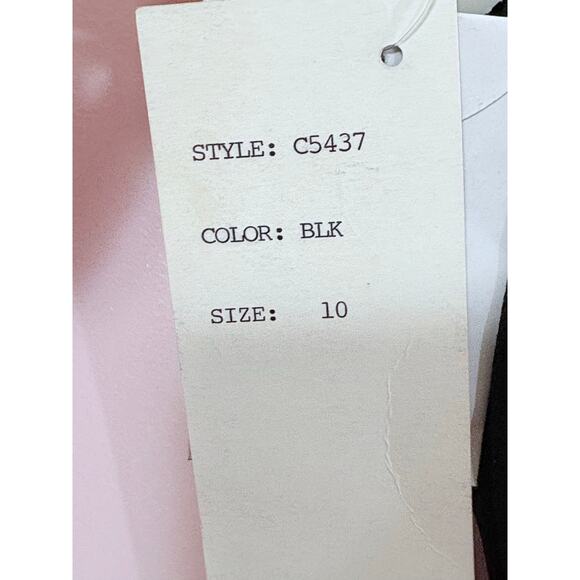 Sue Wong Embellished Mino Dress in Boack Size 10 - Picture 10 of 11